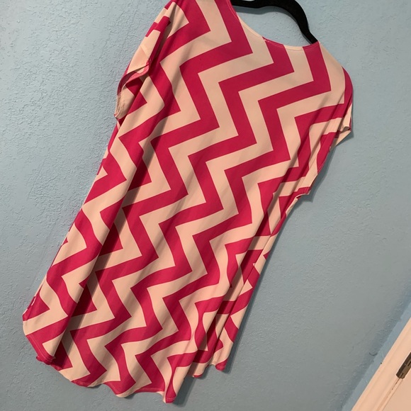 Azules High Low Zigzag Top - Picture 5 of 5